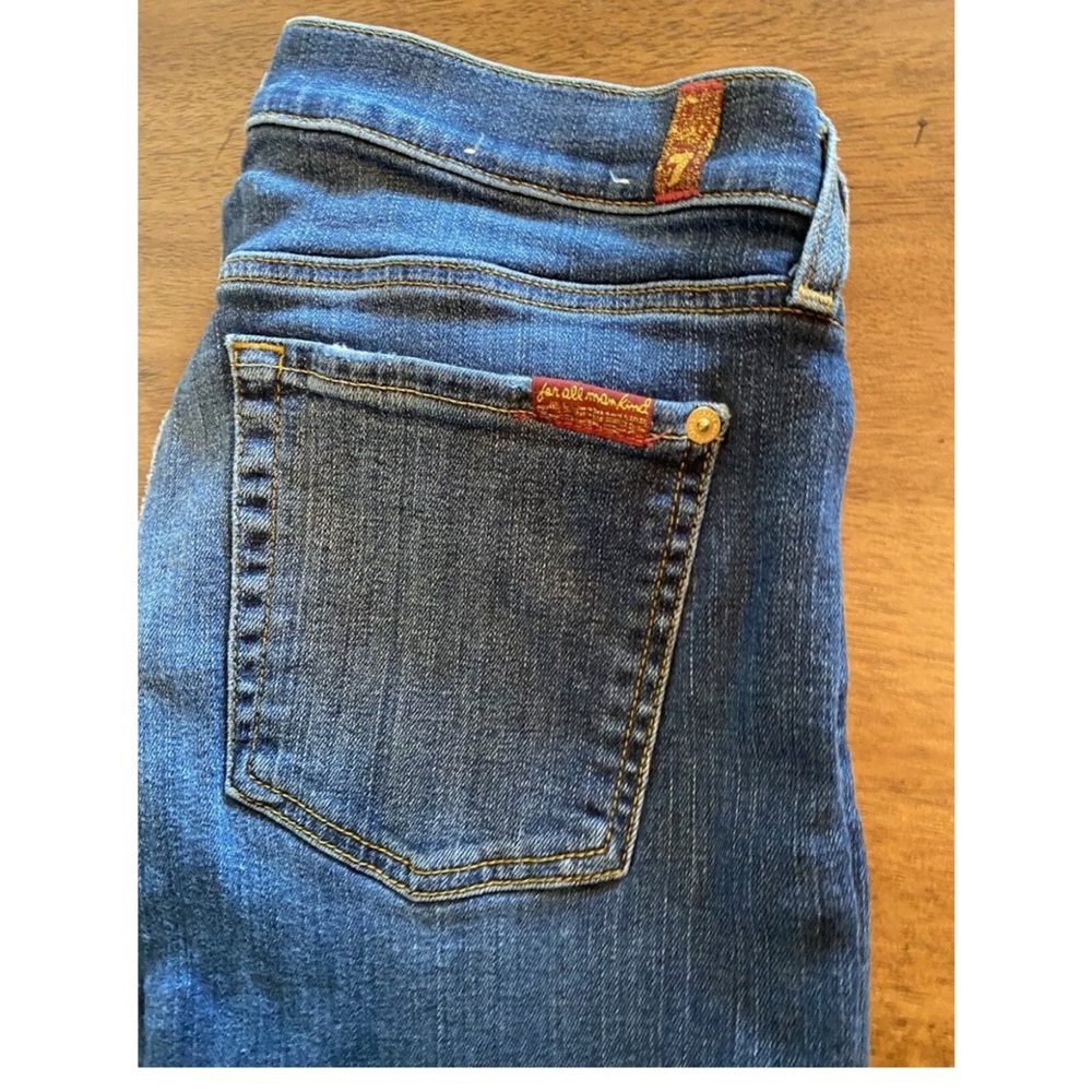 7 FOR ALL MANKIND ― Size 31 The Ankle Skinny Midrise